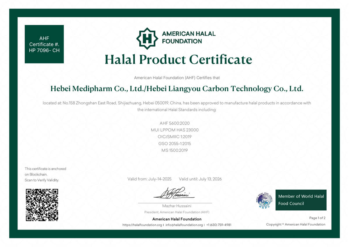 Halal Product Certificate