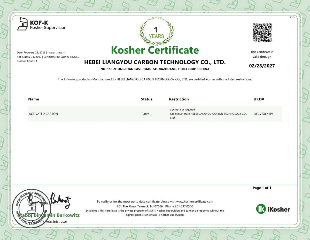 Kosher Certificate